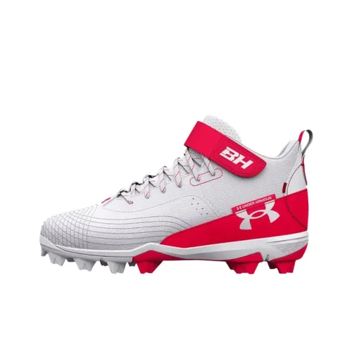 Under Armour Harper 7 MID Топ Кроссовки для тренировок Мужской Белый Красный