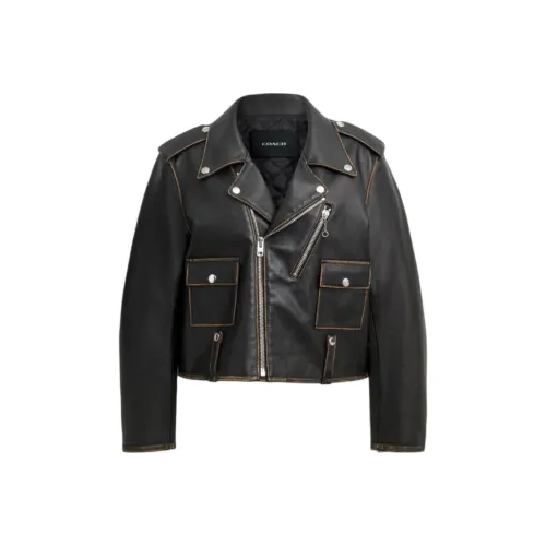 COACH FW25 Хлопковый пуховик женский