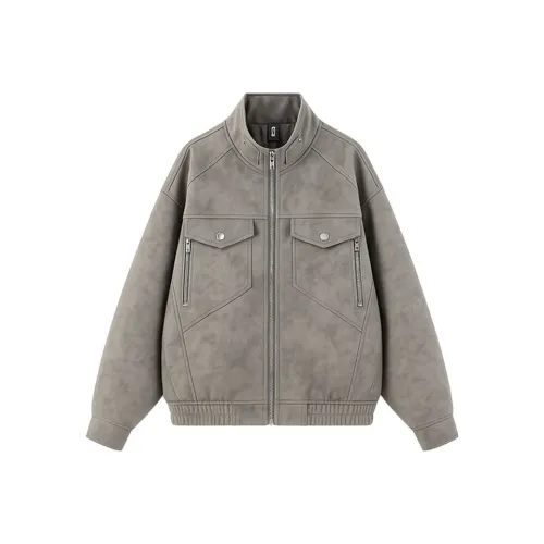 GP Осенний 2025 Кожа Куртка Унисекс