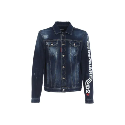 DSQUARED 2 Denim Jacket Men's Blue