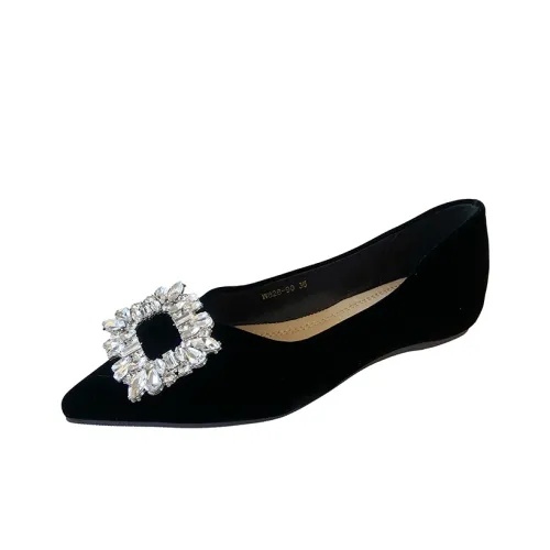 Dunnu Женские повседневные туфли черные женские