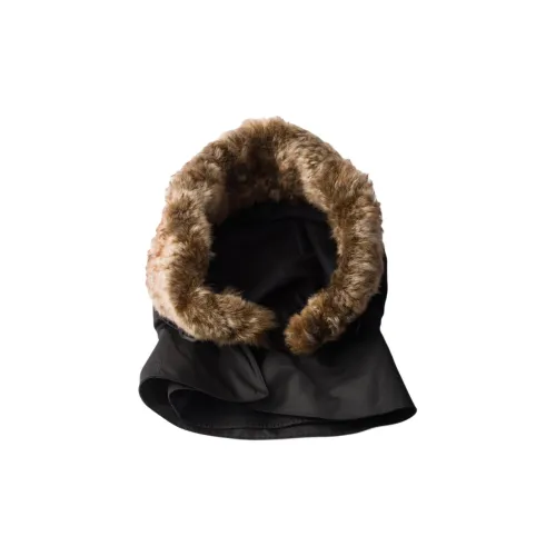 PRADA Переработанный нейлон Шапки и Кепки Мужской Черный