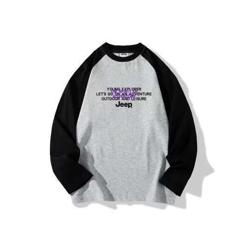 JEEP Длинный рукав Т-рубашка Подростки