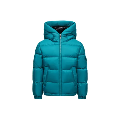 Moncler Аква Зеленый Kids Утеплённые Куртки