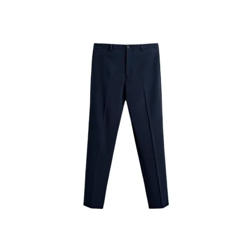 ZARA Темно-синие мужские брюки для костюма