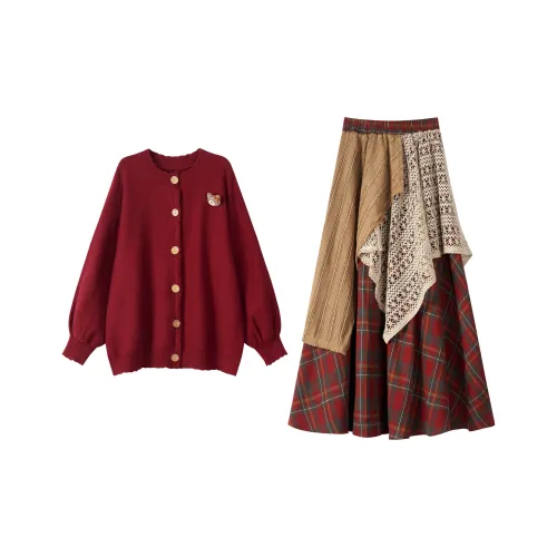 7 SEVFUN Женские Комплекты с Юбкой