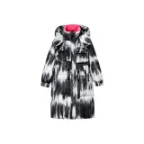 Черный градиент и розово-красный