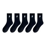 5 пар черного