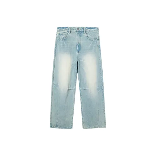 BEASTER Синий Унисекс Джинсы