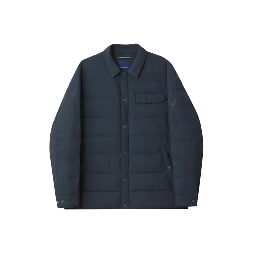 NAUTICA Темно-синий 4NV Мужские Пуховики