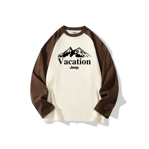 JEEP Длинный рукав Т-рубашка Подростки