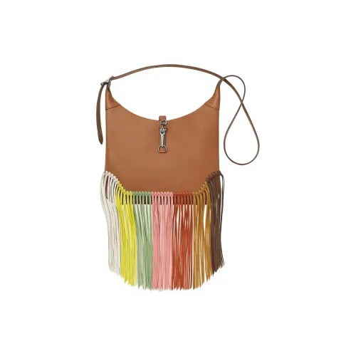 HERMES Комбинированный Swift Телячья кожа Сумка через плечо Женская Коричневый Радужный