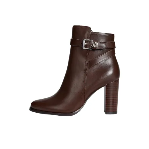 Polo Ralph Lauren Brooke II Ботильоны 8,5 см Женские Темно-умбровый