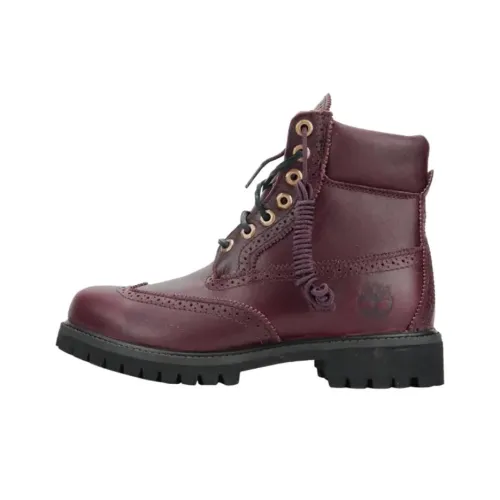 Timberland 6 Inch Короткий Аутдор Мужской Темно-красный