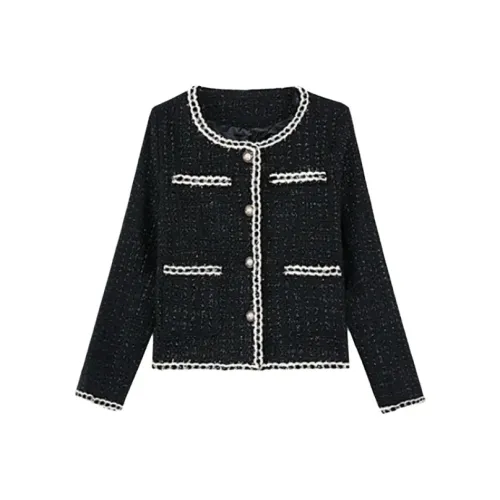 BVODE Черное Женское Короткое Пальто