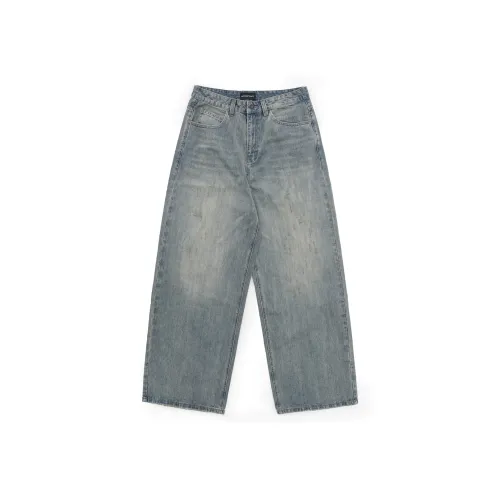 MASONPRINCE Vintage Light Blue Unisex Jeans MASONPRINCE Винтажные Светло-Синие Унисекс Джинсы