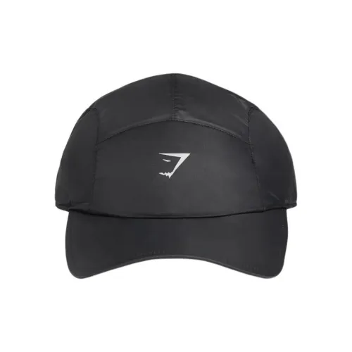 GYMSHARK Нейлоновые кепки унисекс черные
