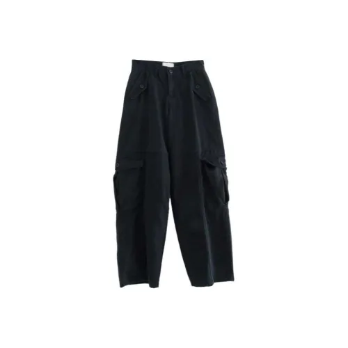 LOWEAR Ballon Карман Хлопок Maxi Брюки Повседневные брюки Женские