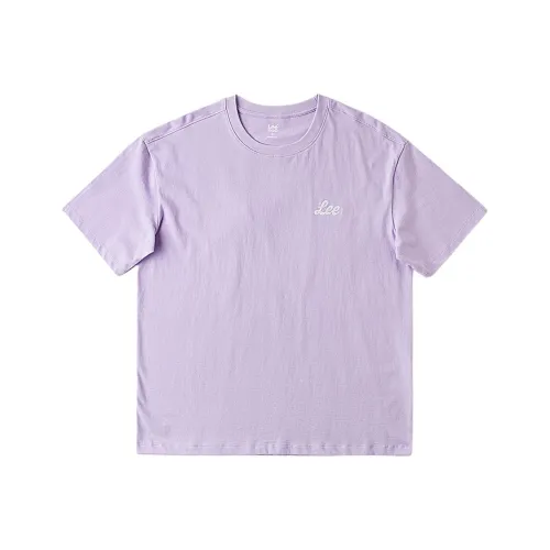 Lee Розовый Фиолетовый Женские T-рубашки