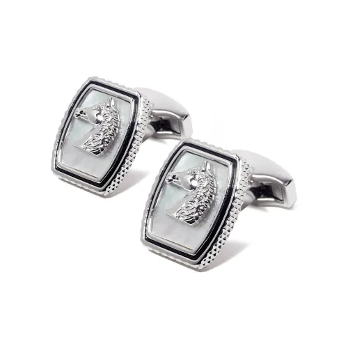 WILLIAM MILTON Латунь Оболочка Запонки Мужской