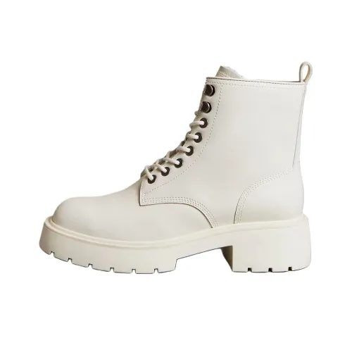 CALVIN KLEIN Короткий Мартин Ботинок 5 см Женские Белые