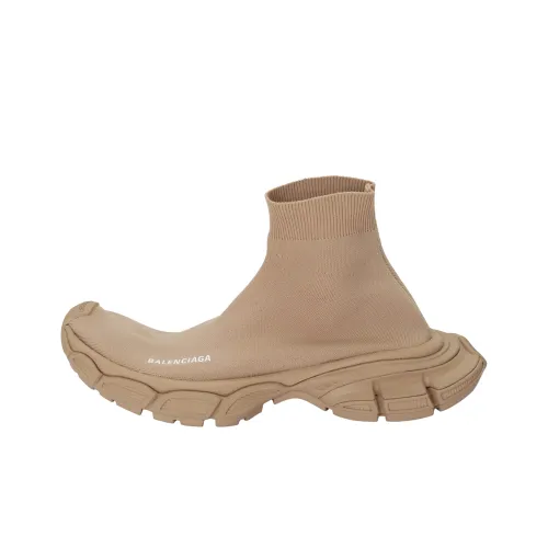 Balenciaga 3XL Высокие Топы Повседневная Обувь Мужская Бежевая