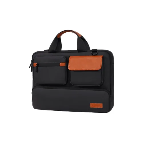 Techson Polyester Bag Unisex Black Техсон Полиэстер Сумка Унисекс Черный
