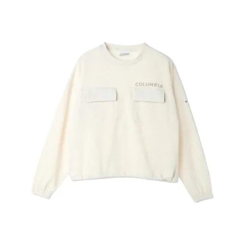 Columbia совместный бренд Бежевый Женский Свитшот