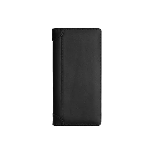 Old Man's Head Кожаный кошелек из коровьей кожи мужской черный коричневый