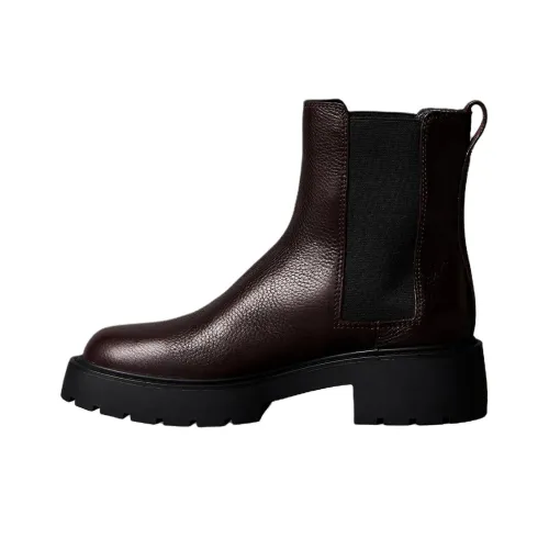 Calvin Klein Короткий Челси 5 см Женский Красный Коричневый