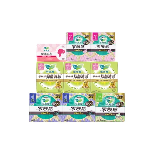 Laurier ZERO Touch Ночной и Дневной Туалетный Салфетки Мягкий и Дружественный к Коже Комплект из Пяти Штук