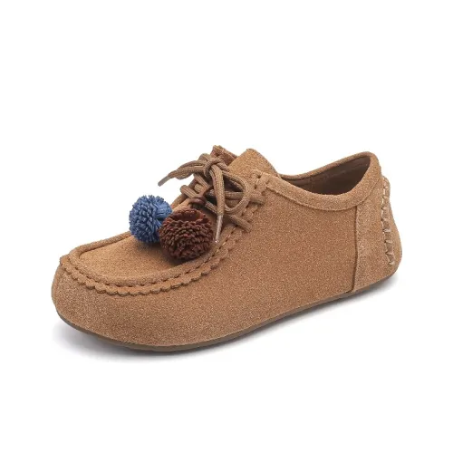 BAFFN Bofei Feng Мягкий Kangaroo Обувь Женские повседневные туфли 4CM Женские