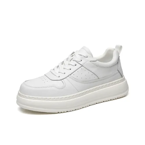 HD Белый Кроссовки Shock Absorbers Устойчивые к истиранию Противоскользящие Низкий Топ Кроссовки для скейтбординга Мужские