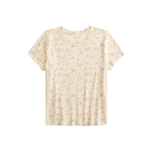 Hollister Желтые Женские T-рубашки