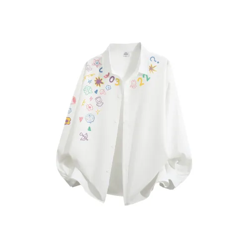 DoraemonA Длинный рукав рубашка унисекс