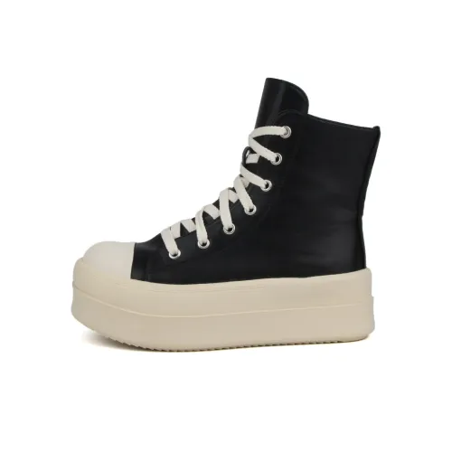 WENPU Устойчивые к истиранию Легкие Увеличивающие Высоту Высокие Кроссовки для Скейтбординга Женские Черные