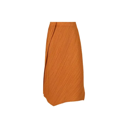 PLEATS PLEASE ISSEY MIYAKE FW25 Повседневный Длинный Юбка Женские