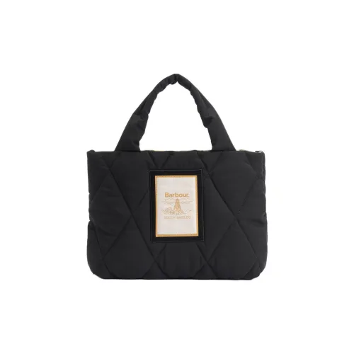 BARBOUR Полиэстер Тоут Сумка Сумка для покупок Сумка Мини Женская Черная