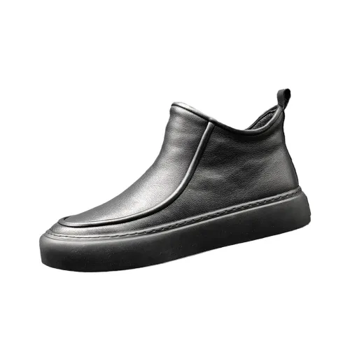 H2 Лицевая коровья кожа Мужская обувь Флис с подкладкой Теплоизоляционная Повседневная обувь Мужской Мартин Ботин Мужской