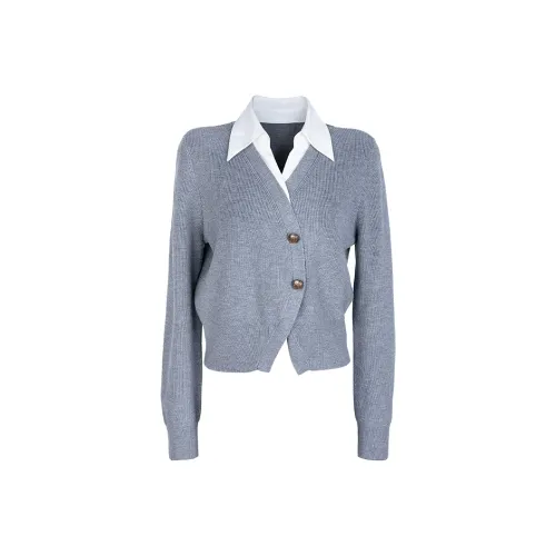 TANGXI Серый Женский Трикотаж