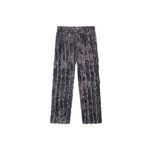 SUPEREALLY Черные Унисекс Повседневные Штаны