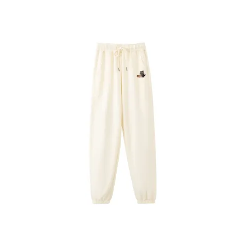 Хлопок Унисекс Повседневные Штаны