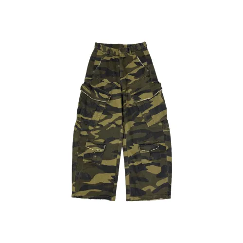 PGKZ Камуфляж Унисекс Повседневные Штаны
