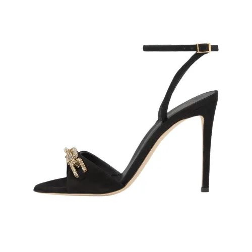 Giuseppe Zanotti GZ Evry One Ремень Сандалии 10,5 см Женские Черные