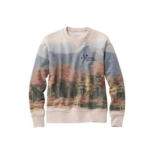 L.L.Bean Oats Shishan Mountain Scenery Женские Свитшоты