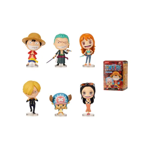Miniso Луффи Зоро Нами Санджи Тони-Тони Чоппер Робин One Piece Classic Character Collection Слепые коробки