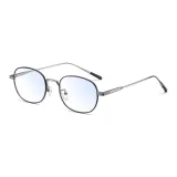 Черно‑серебряная оправа