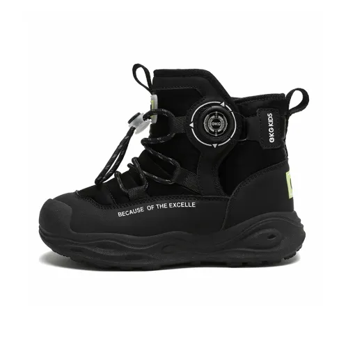 BKG Устойчивые к истиранию противоскользящие детские зимние сапоги