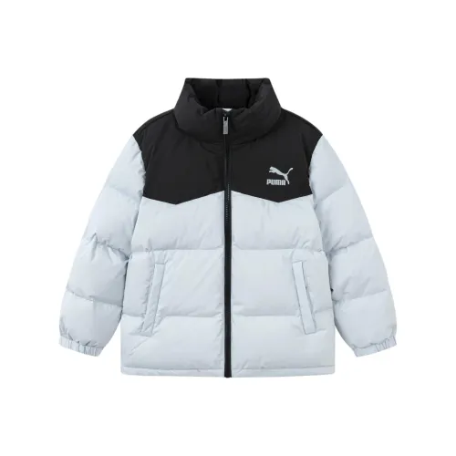 PUMA Пуховик Ледяной Синий Детский