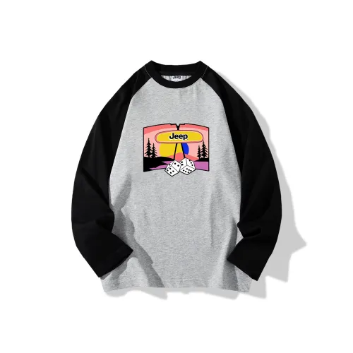 JEEP Длинный рукав Т-рубашка Подростки